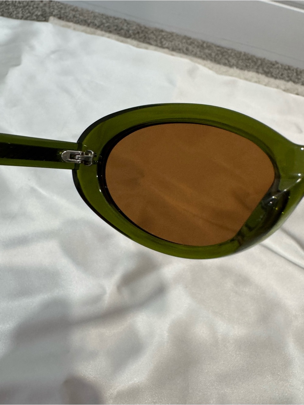Quince Bali Polarized Acetate Sunglasses - Moss w/Brown Lens - Picture 10 of 15